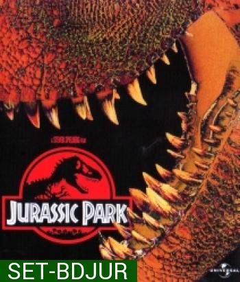 Bluray 25GB Jurassic Park + World ( รวมชุด 5 ภาค)
