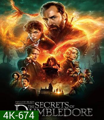 4K - Fantastic Beasts: The Secrets of Dumbledore (2022) สัตว์มหัศจรรย์ ความลับของดัมเบิลดอร์ - แผ่นหนัง 4K UHD