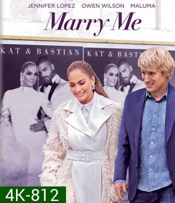 4K -Marry Me (2022) ไปแฟนมีต แต่พีคได้แต่งงาน - แผ่นหนัง 4K UHD