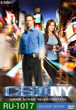 CSI New York Season 7 ไขคดีปริศนานิวยอร์ค ปี 7