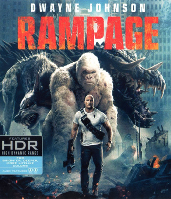 4K - Rampage (2018) แรมเพจ ใหญ่ชนยักษ์ - แผ่นหนัง 4K UHD