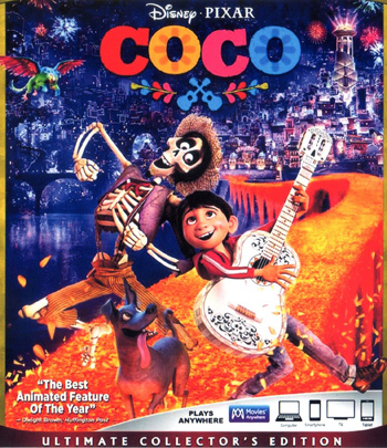 4K - Coco (2017) วันอลวน วิญญาณอลเวง - แผ่นการ์ตูน 4K UHD
