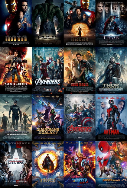 รวมหนัง DVD Marvel 24 แผ่น ถึงล่าสุด Black Widow