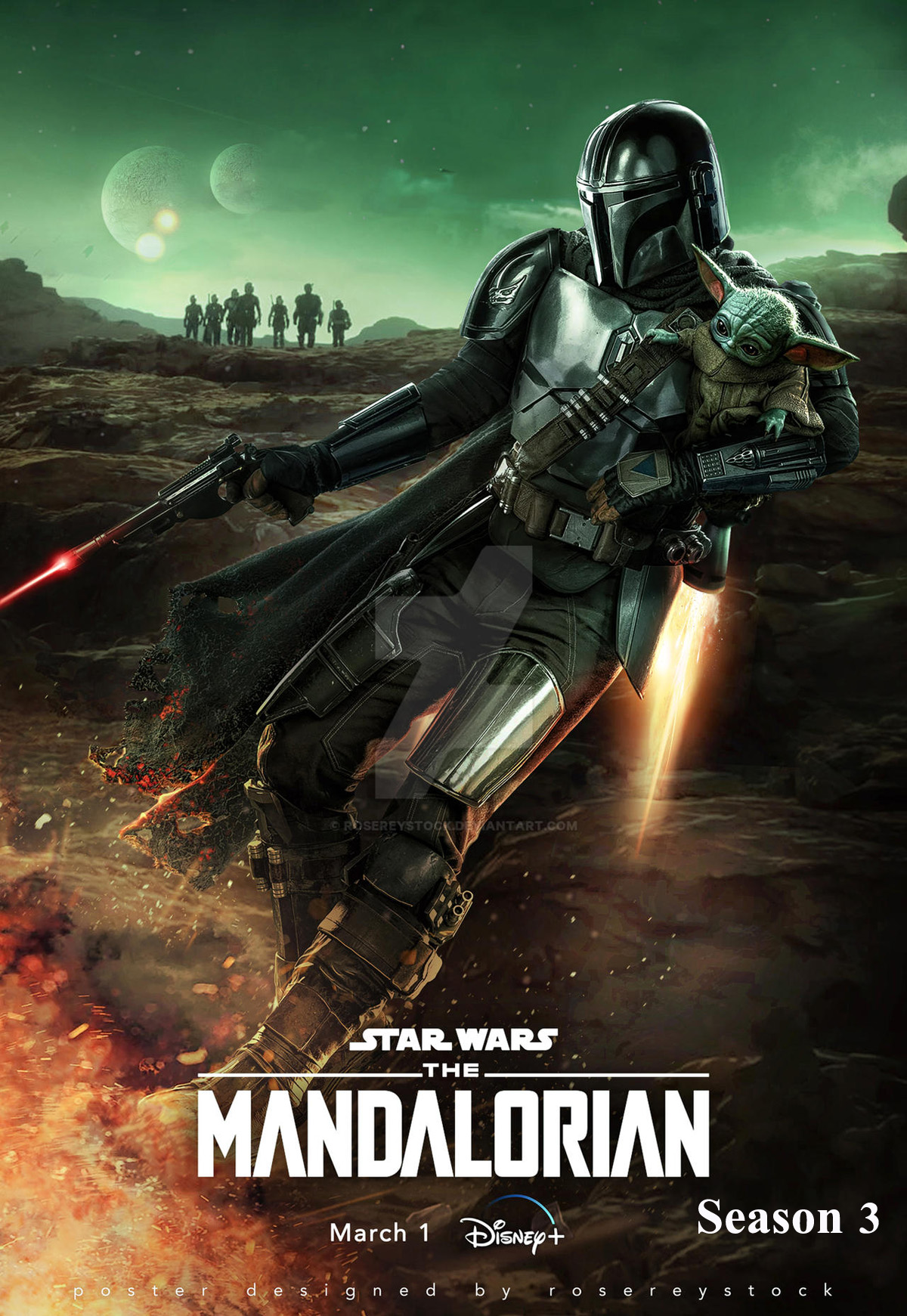 The Mandalorian Season 3 (2023) เดอะแมนดาลอเรียน ปี 3 (8 ตอน)