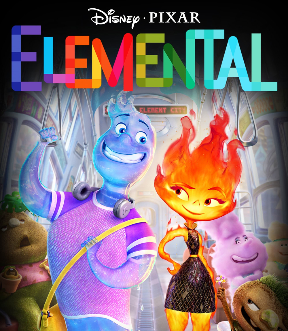 4K - Elemental (2023) เมืองอลวนธาตุอลเวง - แผ่นหนัง 4K UHD