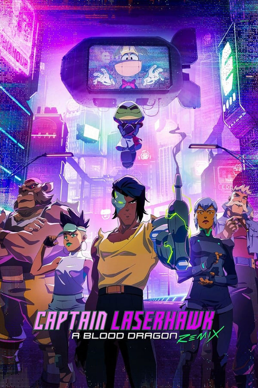 Captain Laserhawk A Blood Dragon กัปตันเลเซอร์ฮอว์ค บลัดดราก้อน รีมิกซ์ (2023)