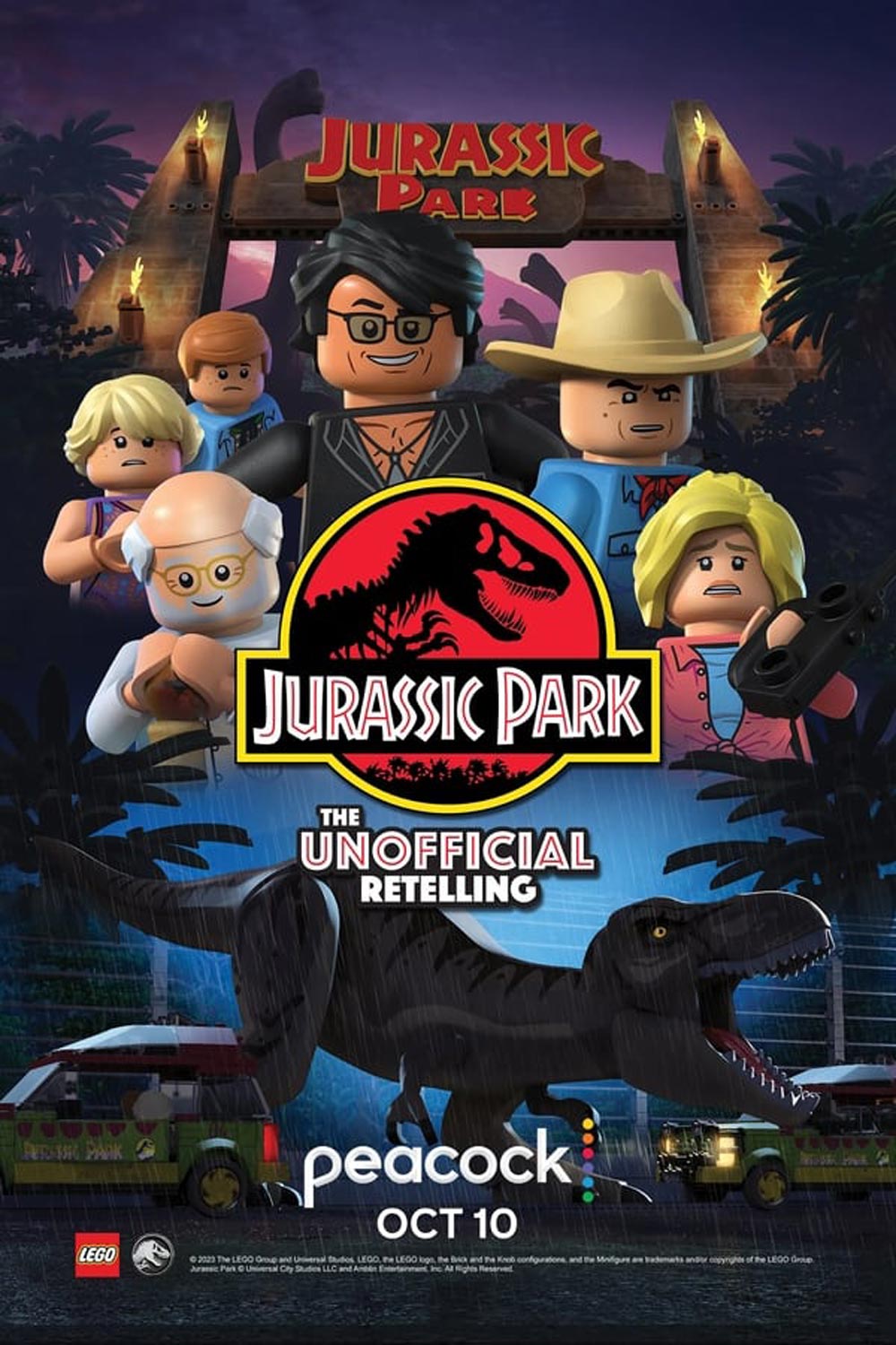 LEGO Jurassic Park The Unofficial Retelling (2023)
