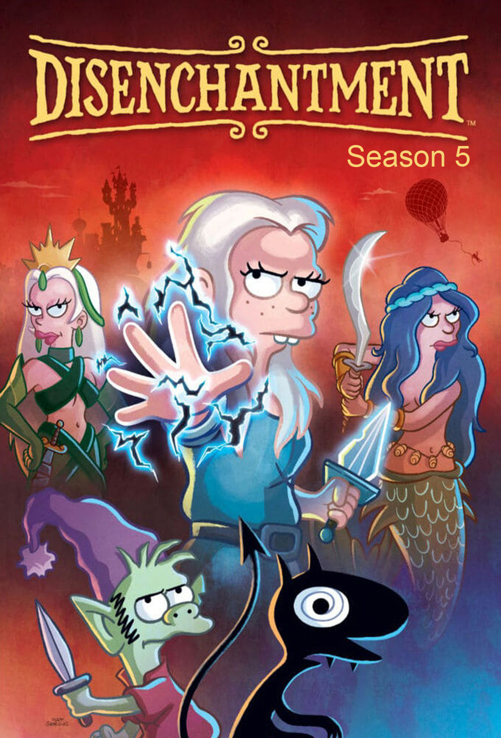 Disenchantment Season 5 ดิสเอนแชนท์เมนต์ เอลฟ์แสบกับเจ้าหญิงสำมะเล (2023) 10 ตอน