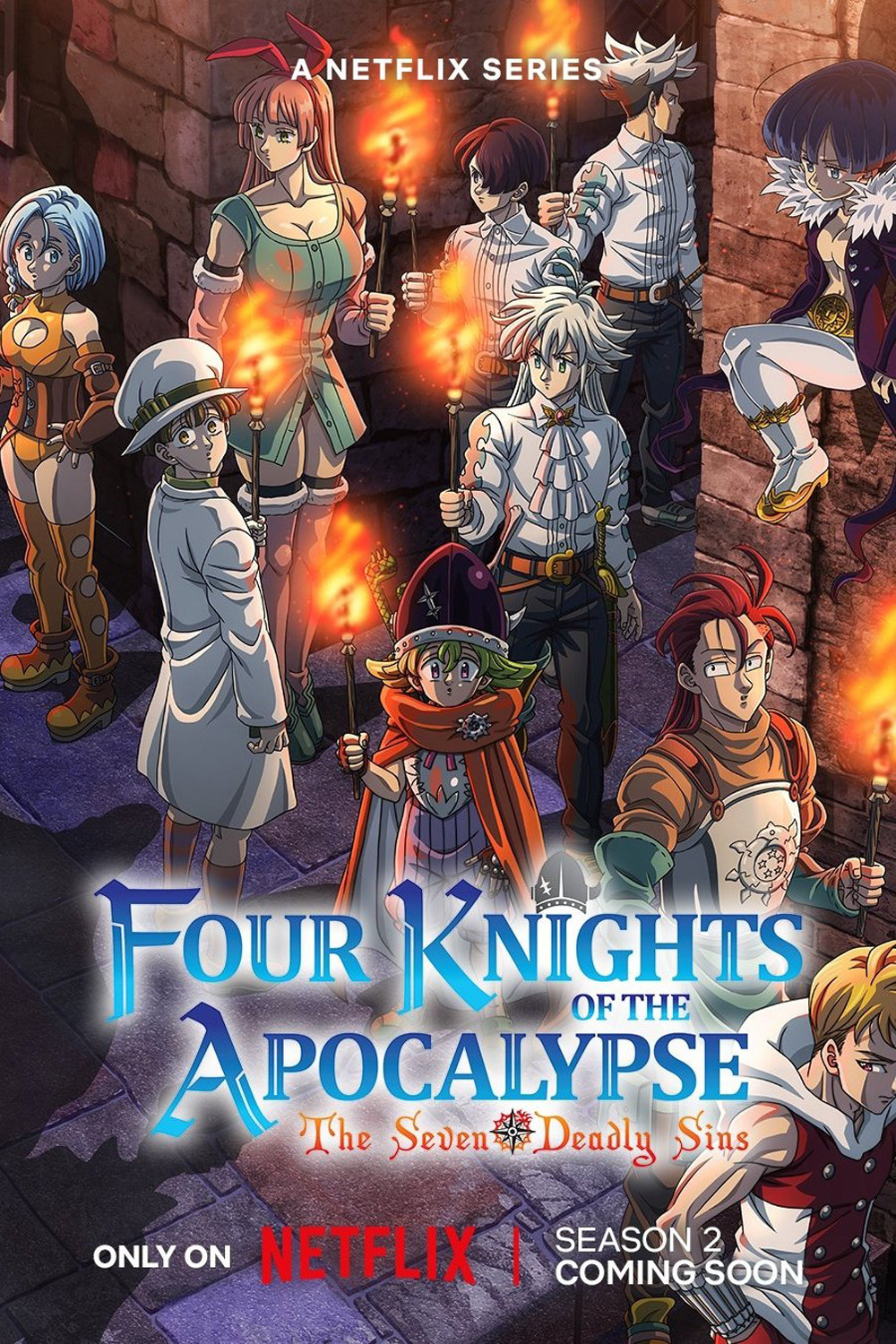 ศึกตำนาน 7 อัศวิน: กาลวิบัติ 4 อัศวิน ปี 2 The Seven Deadly Sins Four Knights of the Apocalypse Season 2 (2025) 12 ตอน