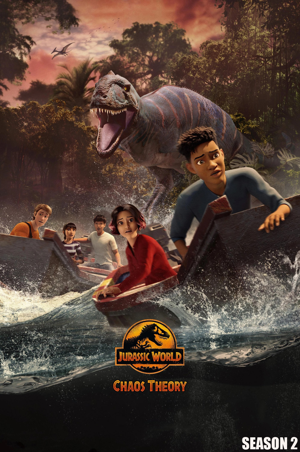 จูราสสิค เวิลด์ ทฤษฎีความอลวน ปี 2 Jurassic World: Chaos Theory Season 2 (2024) 10 ตอนจบ [อัดจาก TV]