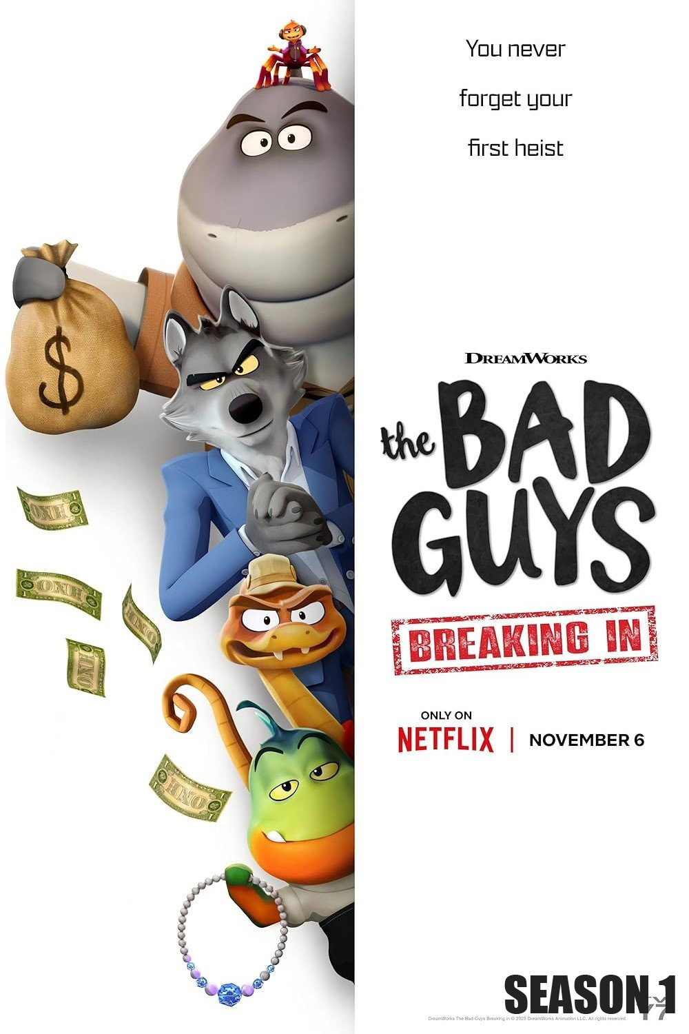 วายร้ายพันธุ์ดี: บุกเข้าไป The Bad Guys: Breaking In (2025) 9 ตอน