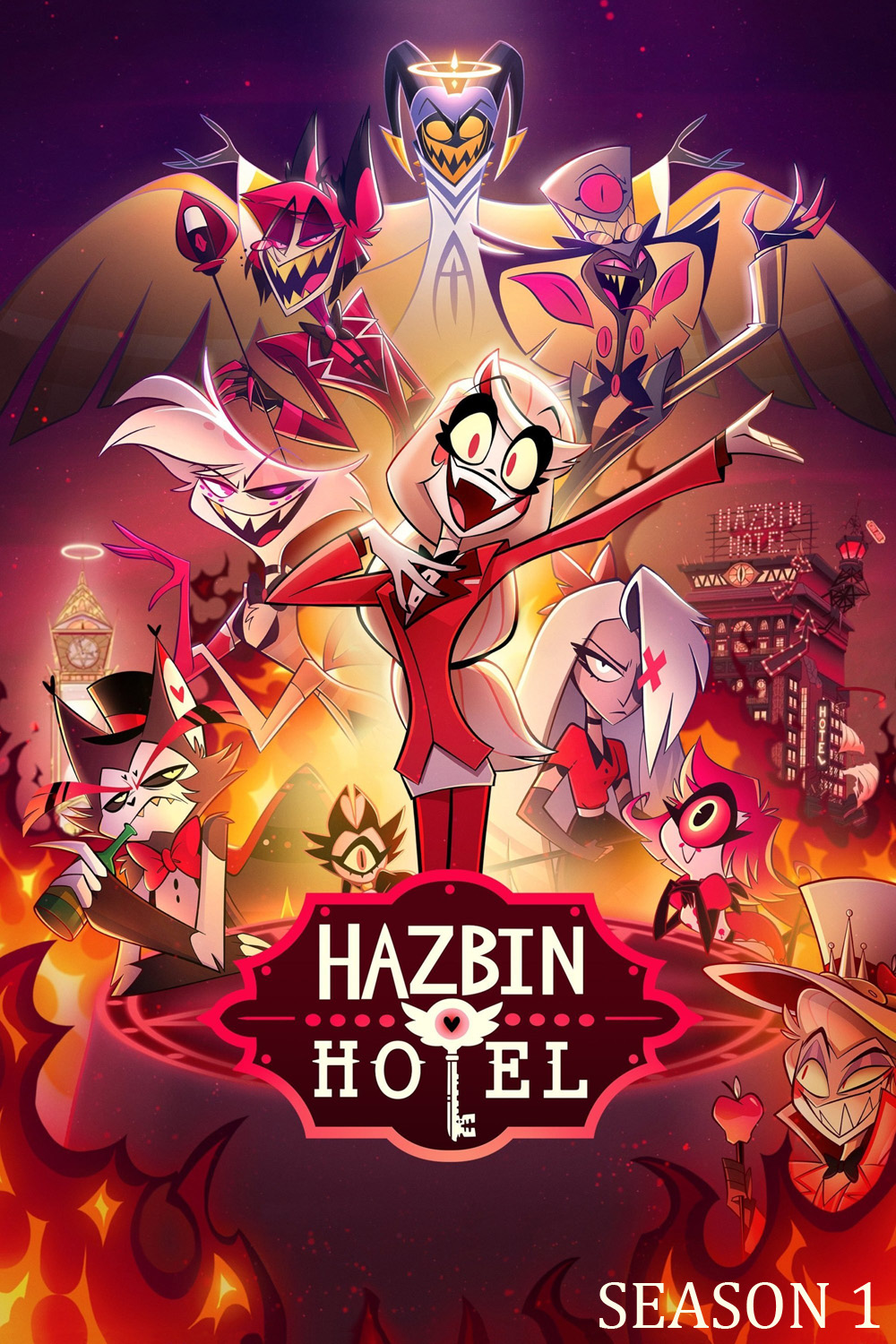 Hazbin Hotel Season 1 (2024) โรงแรมนรกป่วน ปี 1 (8 ตอนจบ)