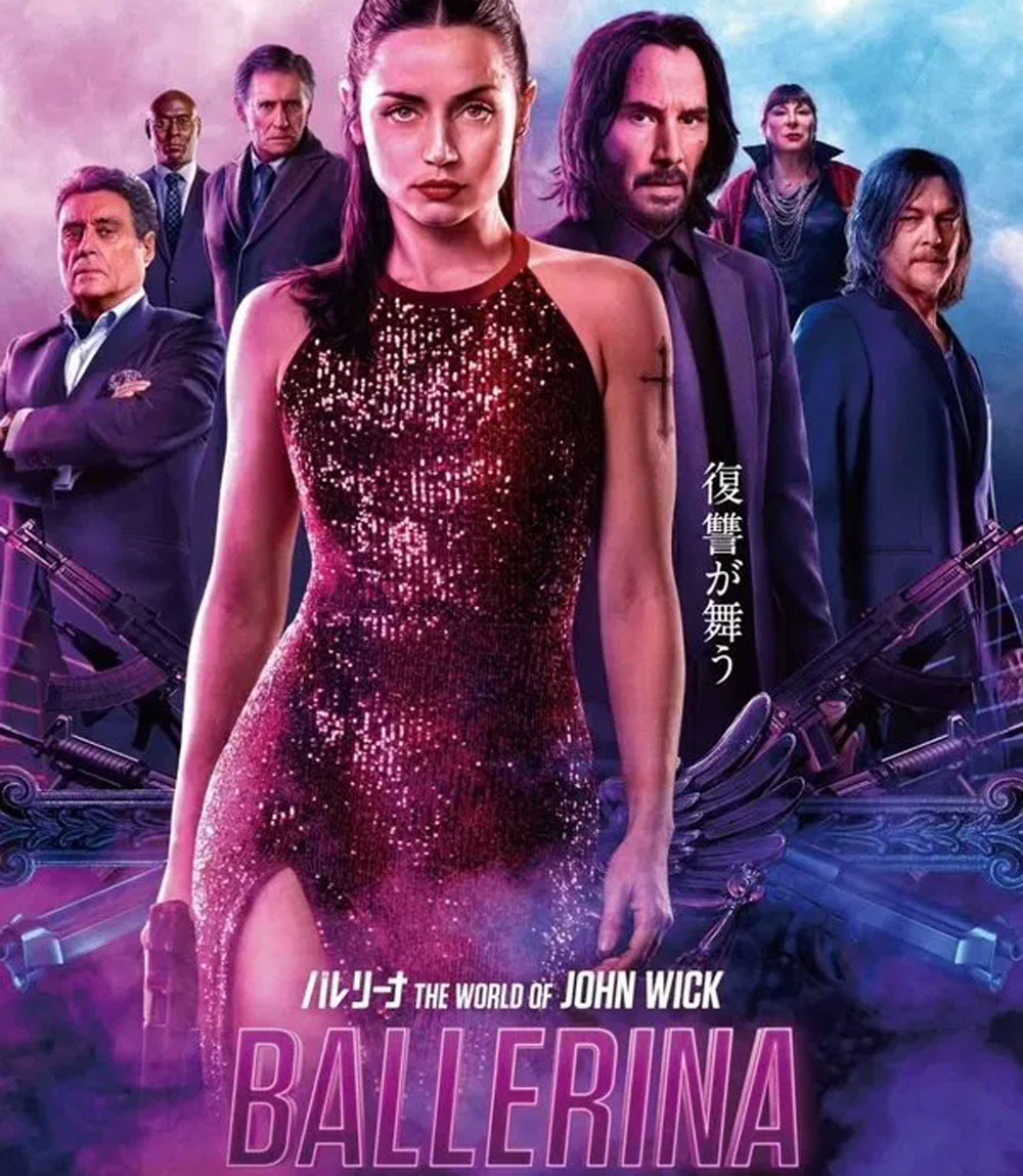 4K - Ballerina From the World of John Wick (2025) จักรวาลของ จอห์น วิค บัลเลรินา แค้นกว่านรก - แผ่นหนัง 4K UHD