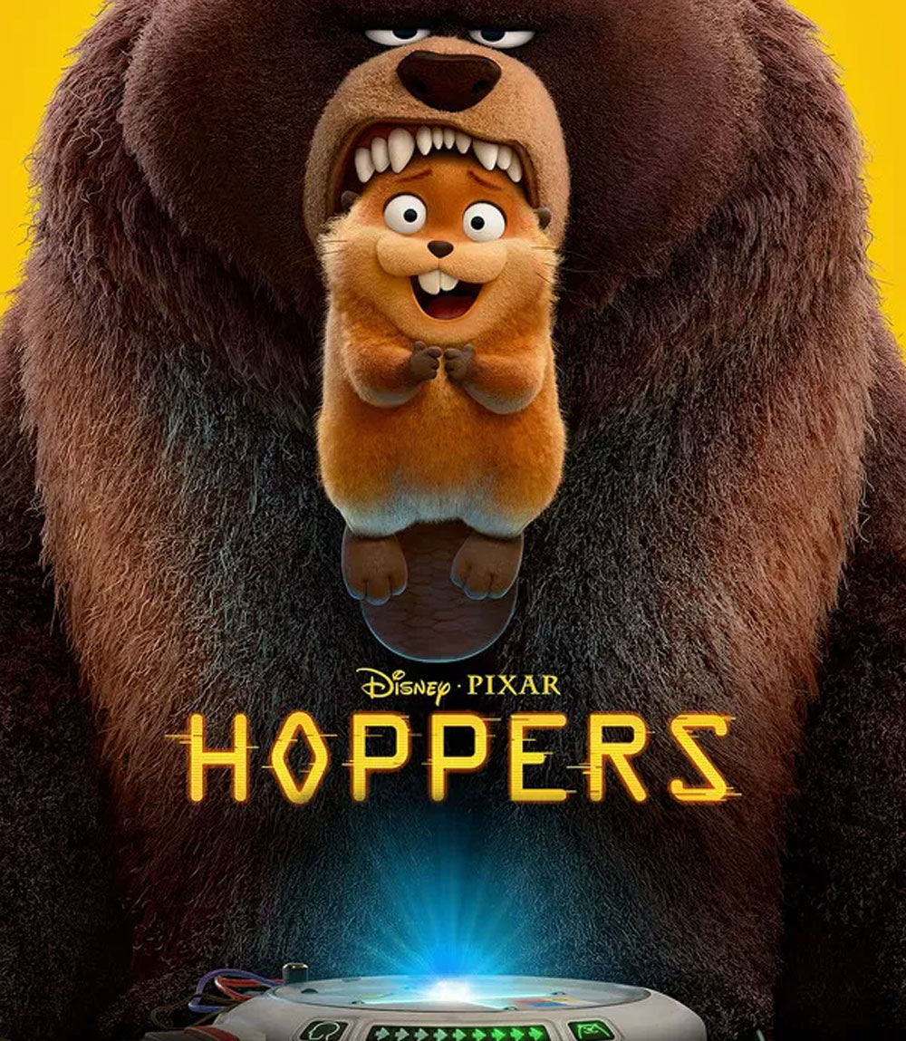 4K - Hoppers (2026) เด้งโดด เปลี่ยนโหมดเป็นบีเวอร์ - แผ่นหนัง 4K UHD