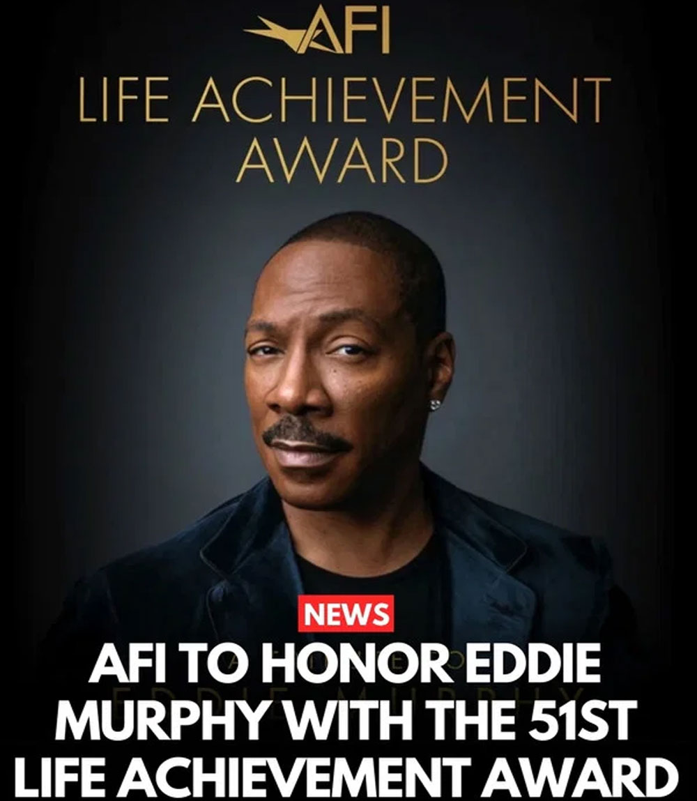 AFI Life Achievement Award A Tribute to Eddie Murphy (2026) เอ็ดดี้ เมอร์ฟี่: รางวัลเกียรติยศจากสถาบันภาพยนตร์อเมริกัน