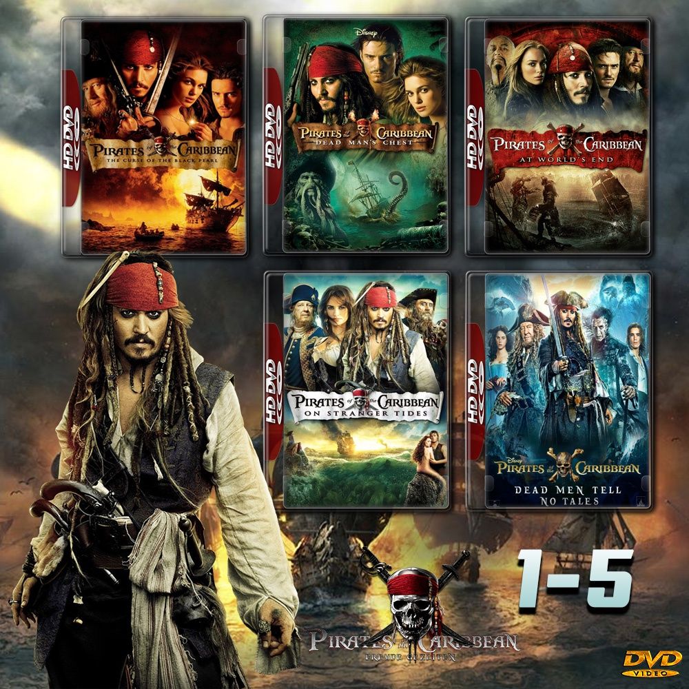 Pirates of the Caribbean ครบ 5 ภาค 4K Master พากย์ไทย