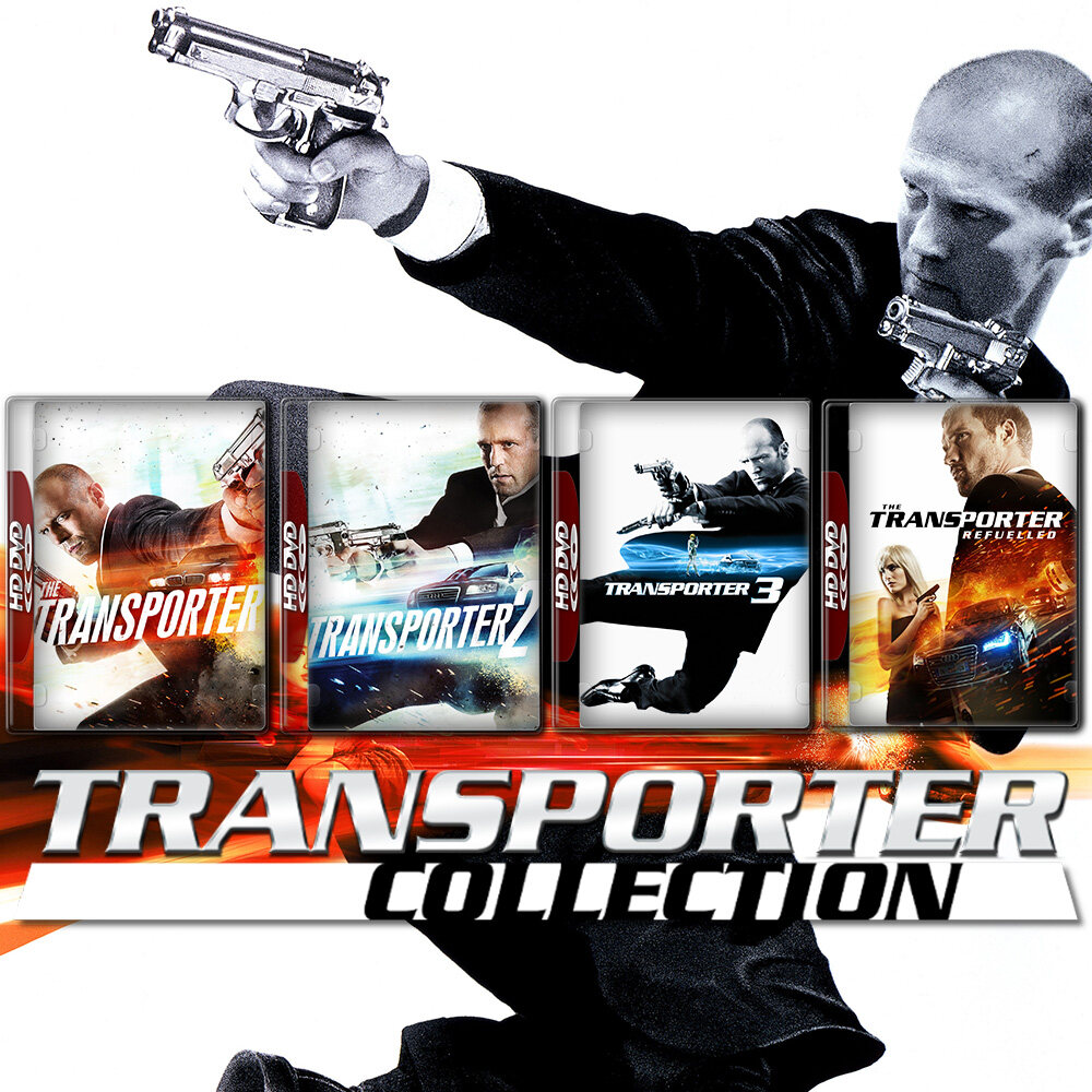 The Transporter ทรานสปอร์ตเตอร์ ภาค 1-4 Bluray หนัง มาสเตอร์ พากย์ไทย