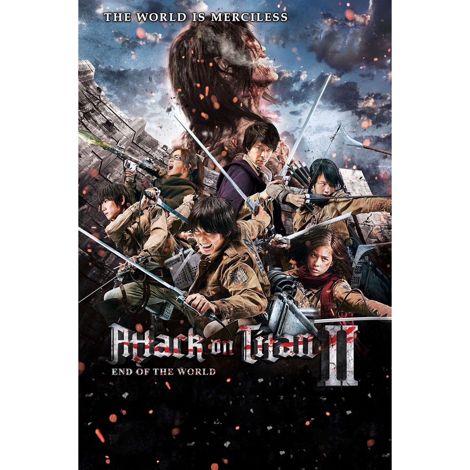 Attack on Titan ผ่าพิภพไททัน ภาค 1-2 Bluray Master พากย์ไทย