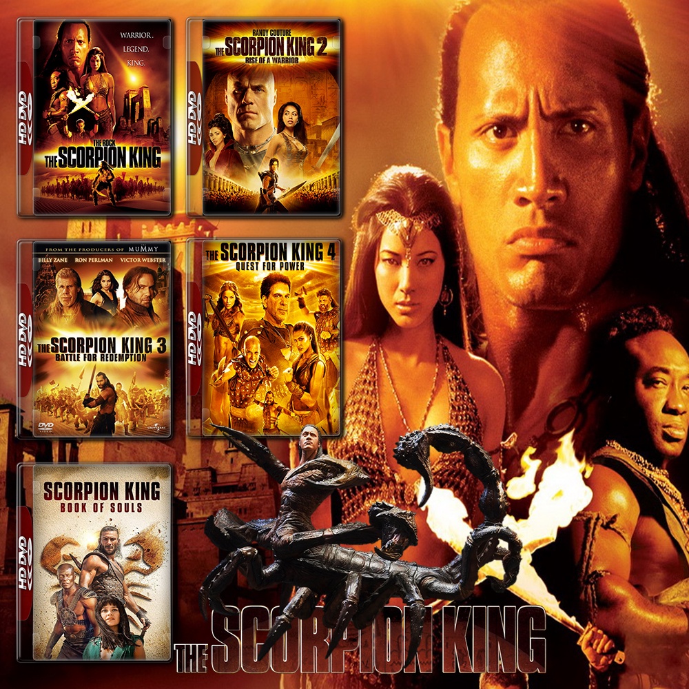 The Scorpion King ภาค 1-5 DVD Master พากย์ไทย