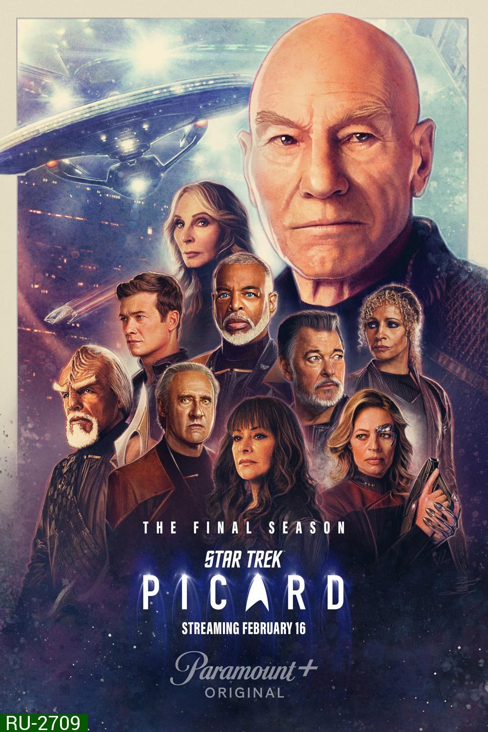 Star Trek Picard Season 3 (2023) สตาร์ เทรค พิคาร์ด ปี 3 (10 ตอน)