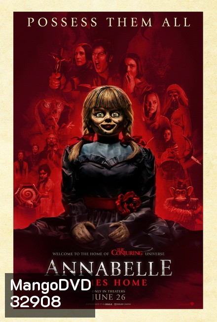 Annabelle Comes Home (2019) แอนนาเบลล์ ตุ๊กตาผีกลับบ้าน