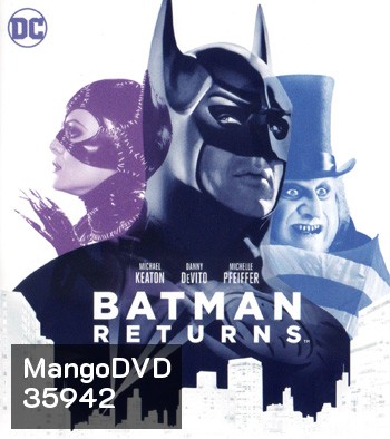 4K - Batman Returns (1992) แบทแมน รีเทิร์นส ศึกมนุษย์เพนกวินกับนางแมวป่า - แผ่นหนัง 4K UHD