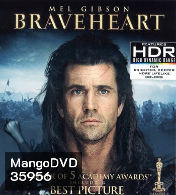 4K - Braveheart (1995) - แผ่นหนัง 4K UHD
