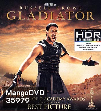 4K - Gladiator (2000) นักรบผู้กล้าผ่าแผ่นดินทรราช - แผ่นหนัง 4K UHD