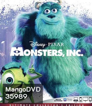 4K - Monsters, Inc. (2001) - แผ่นหนัง 4K UHD