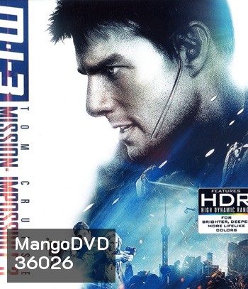 4K - Mission: Impossible III (2006) มิชชั่น:อิมพอสซิเบิ้ล III - แผ่นหนัง 4K UHD