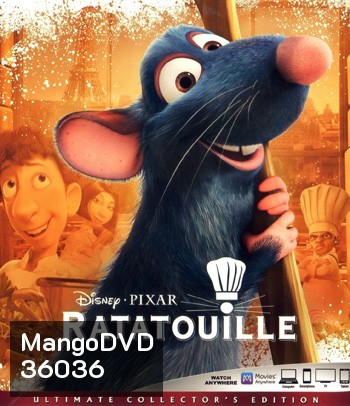 4K - Ratatouille (2007) ระ-ทะ-ทู-อี่ พ่อครัวตัวจี๊ด หัวใจคับโลก - แผ่นหนัง 4K UHD