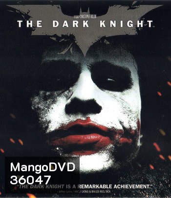 4K - The Dark Knight (2008) แบทแมน อัศวินรัตติกาล - แผ่นหนัง 4K UHD