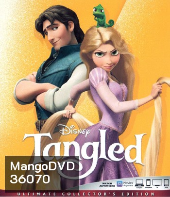 4K - Tangled (2010) ราพันเซล เจ้าหญิงผมยาวกับโจรซ่าจอมแสบ - แผ่นการ์ตูน 4K UHD (Rapunzel ราพันเซล)