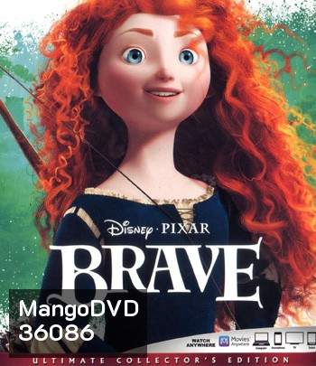 4K - Brave (2012) นักรบสาวหัวใจมหากาฬ - แผ่นการ์ตูน 4K UHD