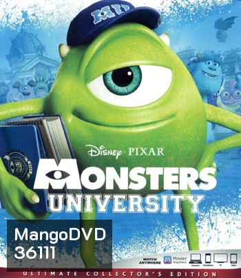 4K - Monsters University (2013) มหา'ลัย มอนส์เตอร์ - แผ่นการ์ตูน 4K UHD