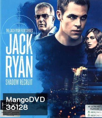 4K - Jack Ryan: Shadow Recruit (2014) แจ็ค ไรอัน: สายลับไร้เงา - แผ่นหนัง 4K UHD