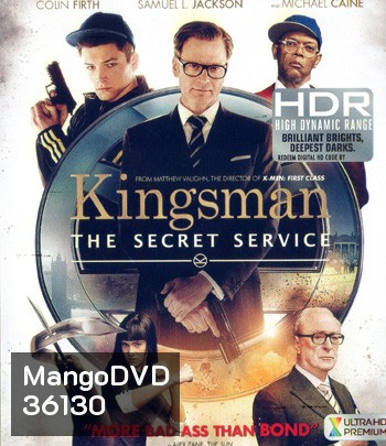 4K - Kingsman: The Secret Service (2014) คิงส์แมน โคตรพิทักษ์บ่มพยัคฆ์ - แผ่นหนัง 4K UHD (King s man)