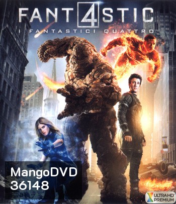 4K - Fantastic Four (2015) แฟนแทสติก โฟร์ - แผ่นหนัง 4K UHD