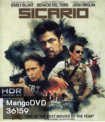4K - Sicario (2015) ทีมพิฆาตทะลุแดนเดือด - แผ่นหนัง 4K UHD