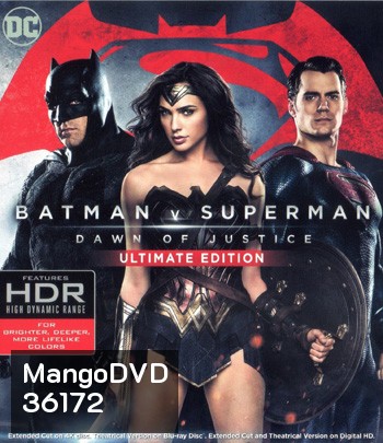4K - Batman v Superman: Dawn of Justice (2016) แบทแมน ปะทะ ซูเปอร์แมน แสงอรุณแห่งยุติธรรม {เสียงไทยออกเป็นบางช่วง} - แผ่นหนัง 4K UHD