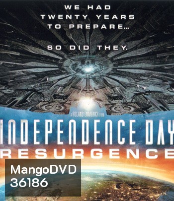 4K - Independence Day: Resurgence (2016) สงครามใหม่วันบดโลก - แผ่นหนัง 4K UHD