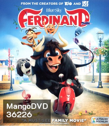 4K - Ferdinand (2017) เฟอร์ดินานด์ - แผ่นการ์ตูน 4K UHD