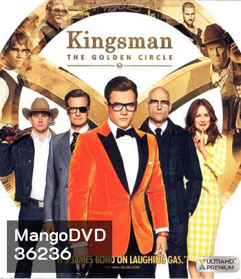 4K - Kingsman: The Golden Circle (2017) - แผ่นหนัง 4K UHD (King s man)