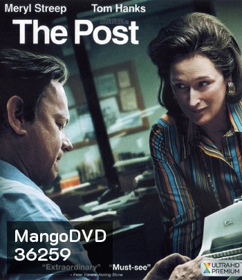 4K - The Post (2017) เอกสารลับเพนตากอน - แผ่นหนัง 4K UHD