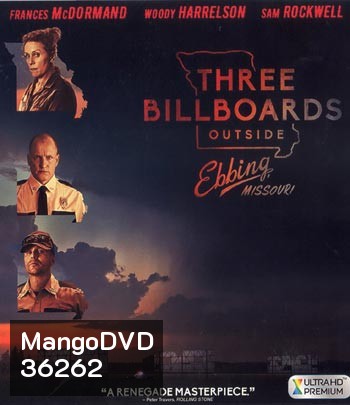 4K - Three Billboards Outside Ebbing, Missouri (2017) 3 บิลบอร์ด ทวงแค้นไม่เลิก - แผ่นหนัง 4K UHD