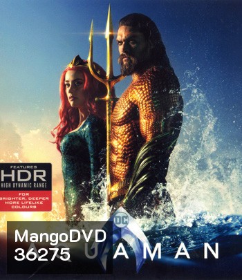 4K - Aquaman (2018) อควาแมน เจ้าสมุทร - แผ่นหนัง 4K UHD