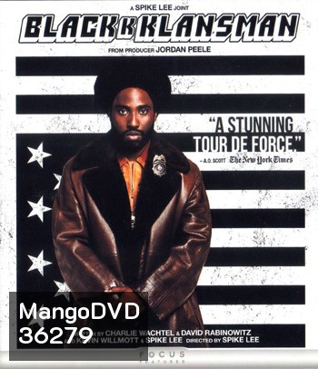 4K - BlacKkKlansman (2018) แบล็คแคลนซ์แมน - แผ่นหนัง 4K UHD