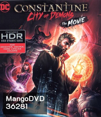 4K - Constantine: City of Demons - The Movie (2018) - แผ่นการ์ตูน 4K UHD