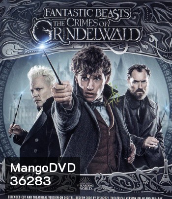 4K - Fantastic Beasts: The Crimes of Grindelwald (2018) สัตว์มหัศจรรย์: อาชญากรรมของกรินเดลวัลด์ - แผ่นหนัง 4K UHD