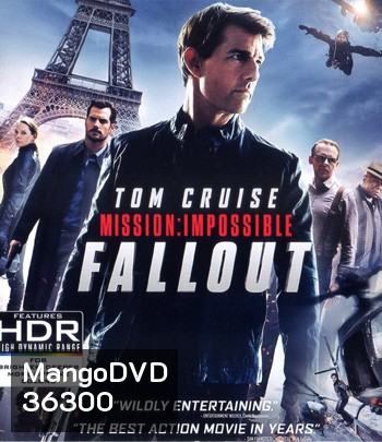 4K - Mission Impossible: Fallout (2018) - แผ่นหนัง 4K UHD
